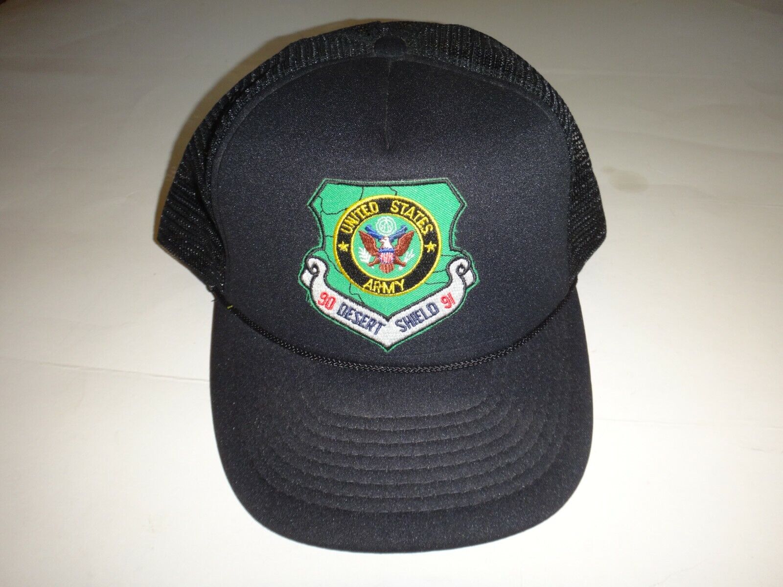 US Army 1990-91 DESERT SHIELD Cotton Hat, One Size Fits All 