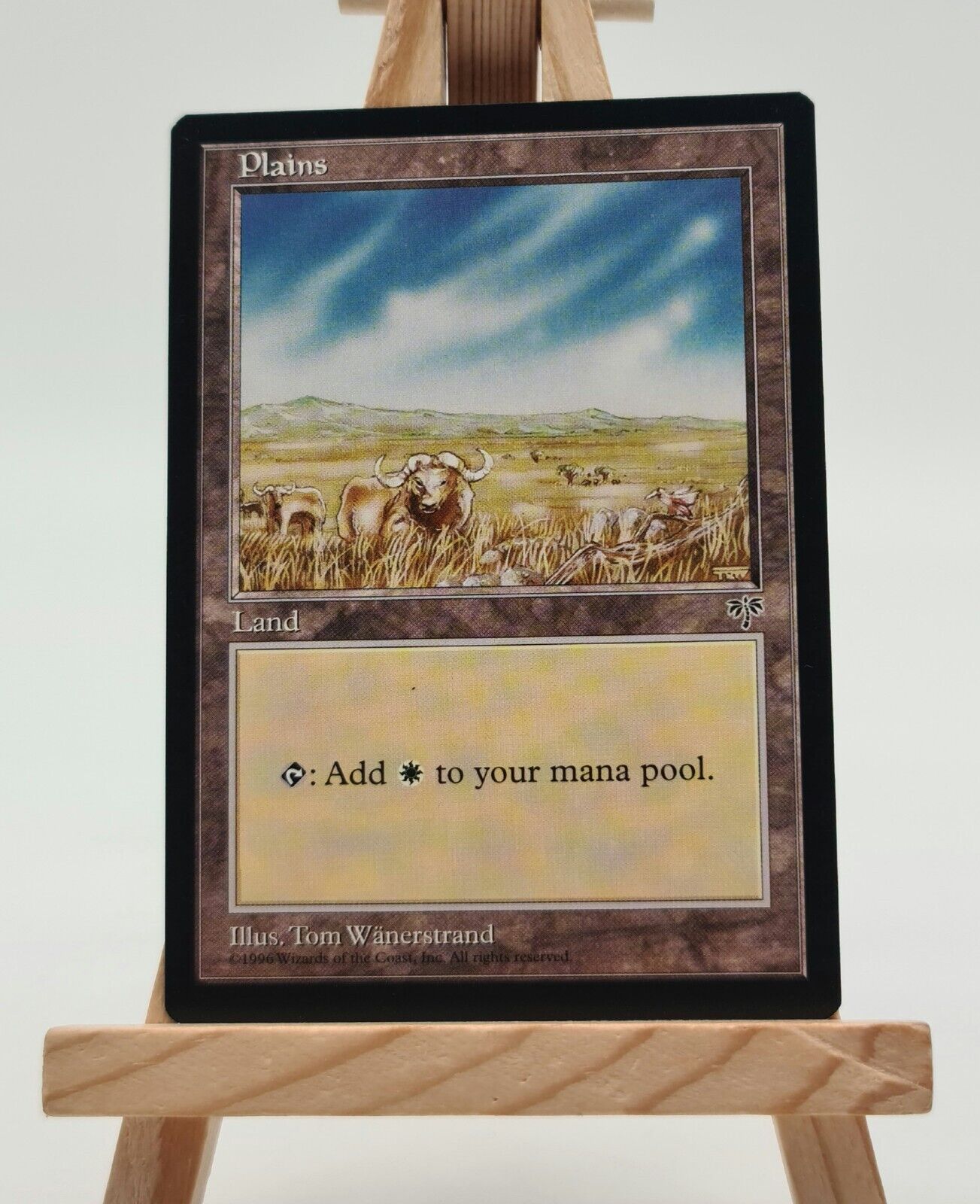 Plains (M.2) Mirage Magic Card MTG English (Level (M.2)