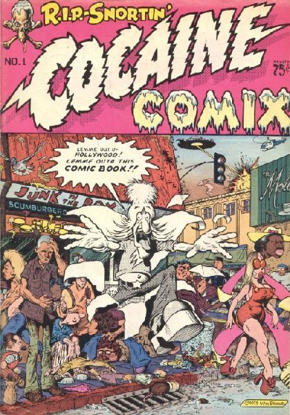 Last Gasp Comics Cocaine Comix #1 1975 5.0 VG/FN
