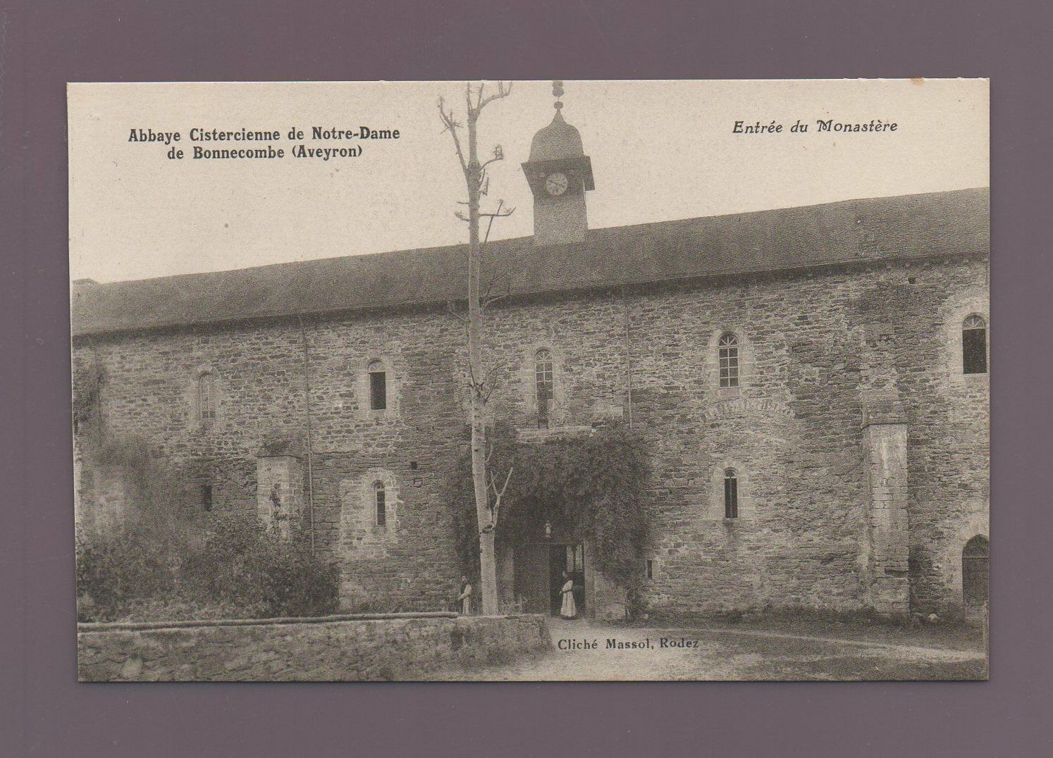 Abbey Cistercian de Notre Dame De Bonnecombe - Entry of / The Monastery (K9003)