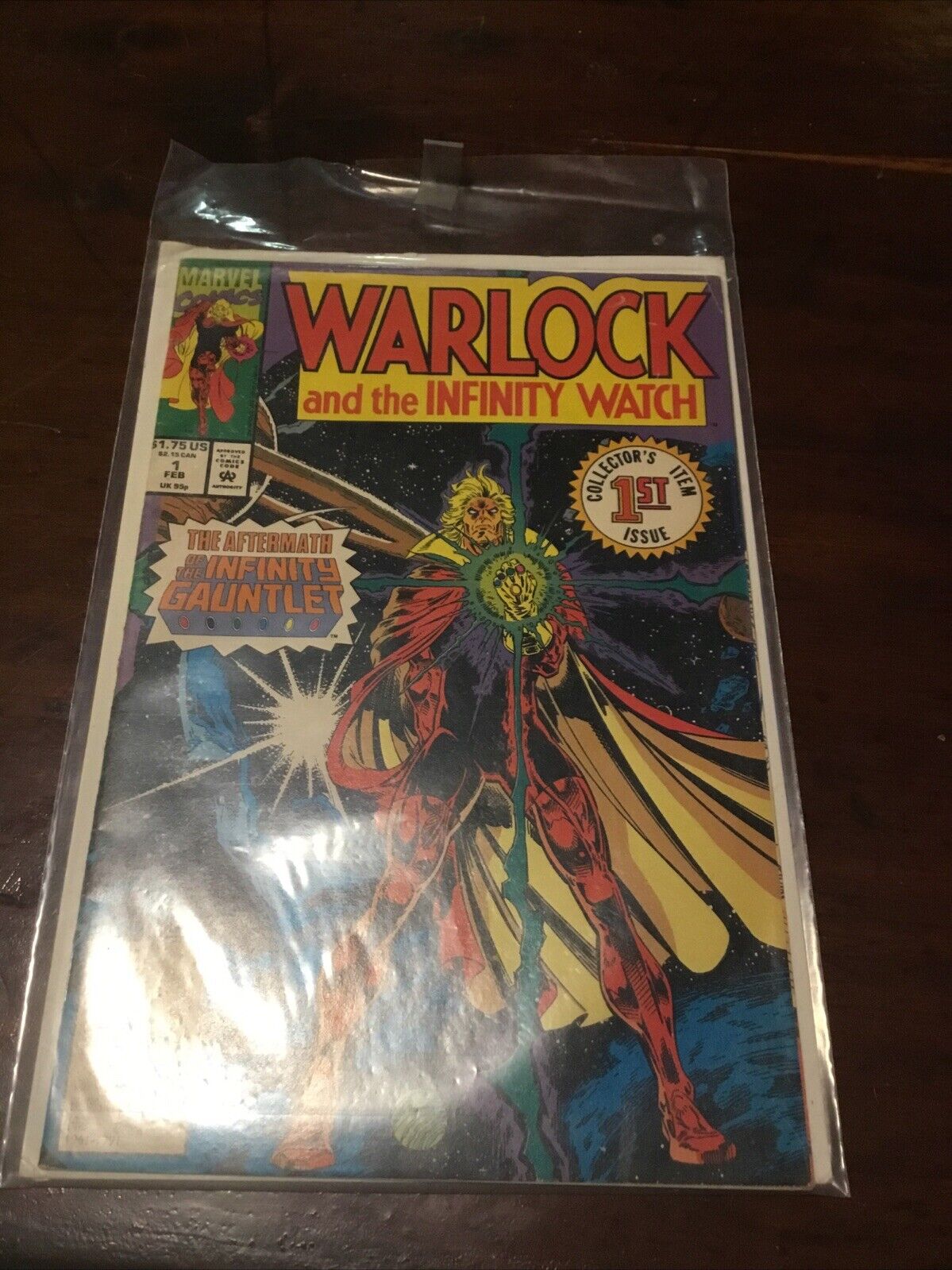 Warlock and the Infinity Watch #1 (Marvel Comics February 1992)