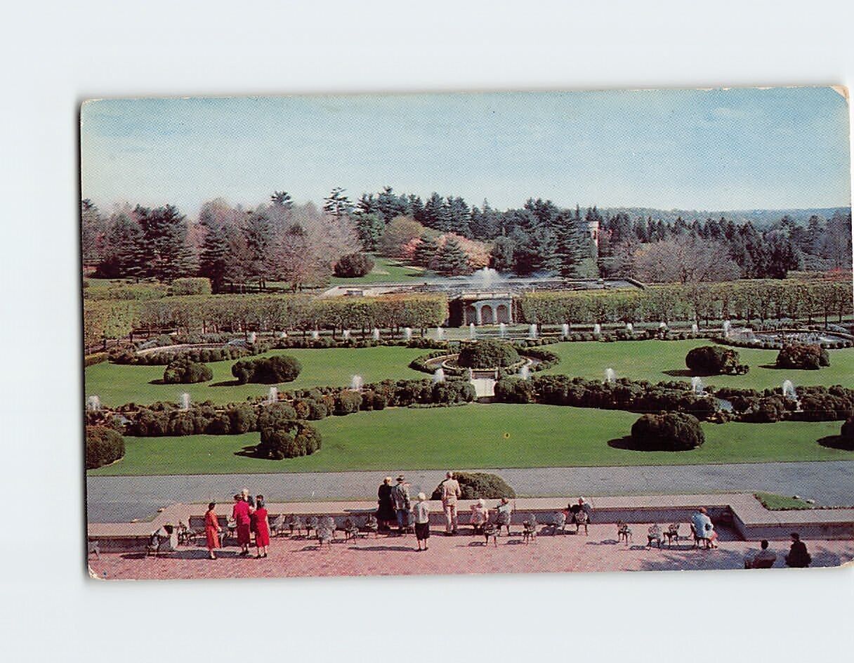Postcard Longwood Gardens Kennett Square Pennsylvania USA