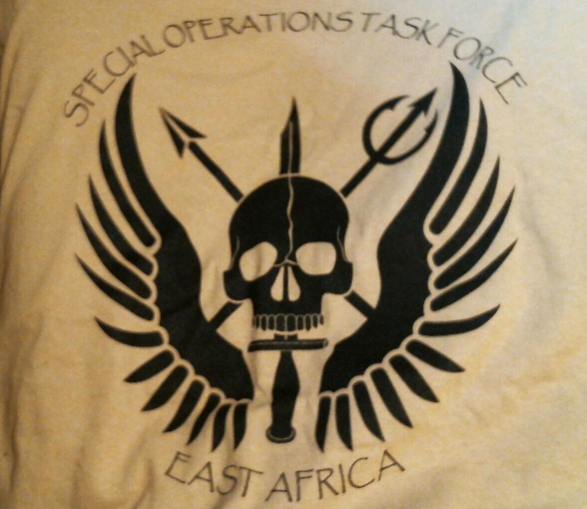US Navy SEALS Special Operations Task Force East Africa T-Shirt Excellent To New