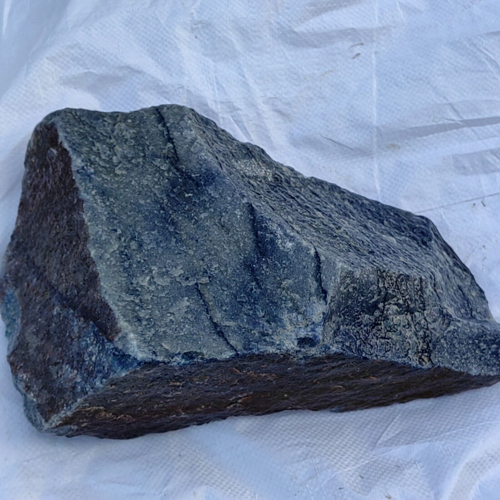 6.64kg Natural bluestone Dongling block stone quartz stone 335