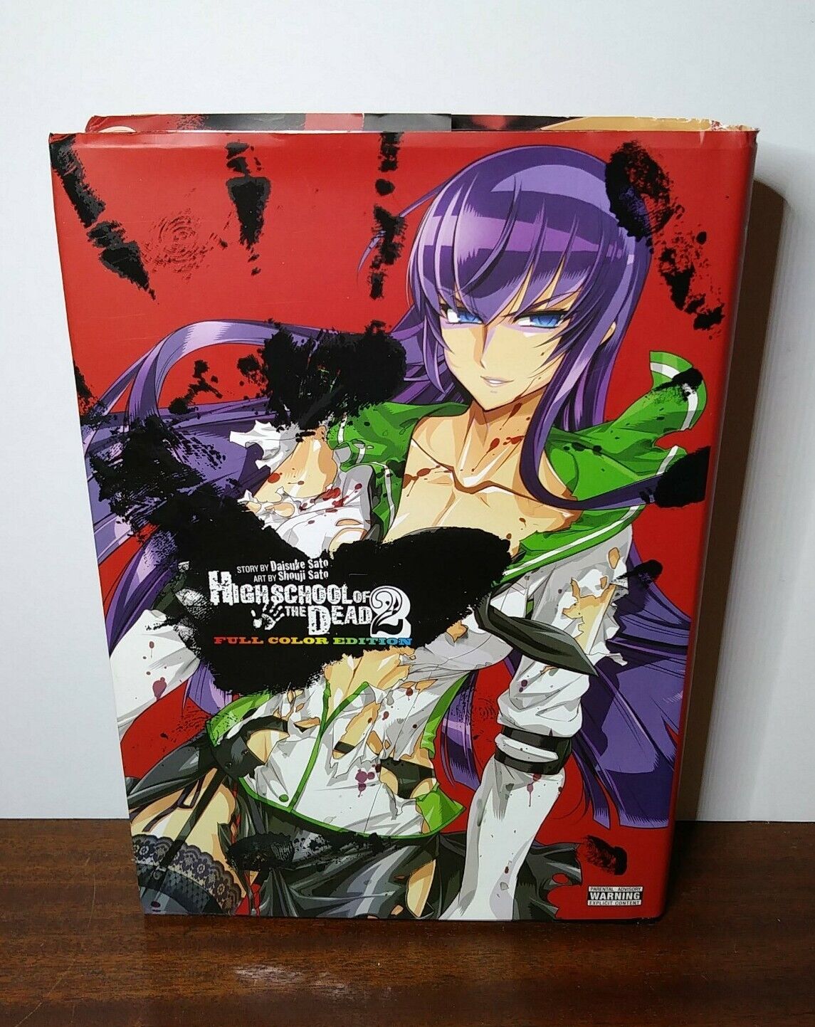 Highschool of the Dead Manga Color Omnibus #2 (Yen Press) Hardcover 