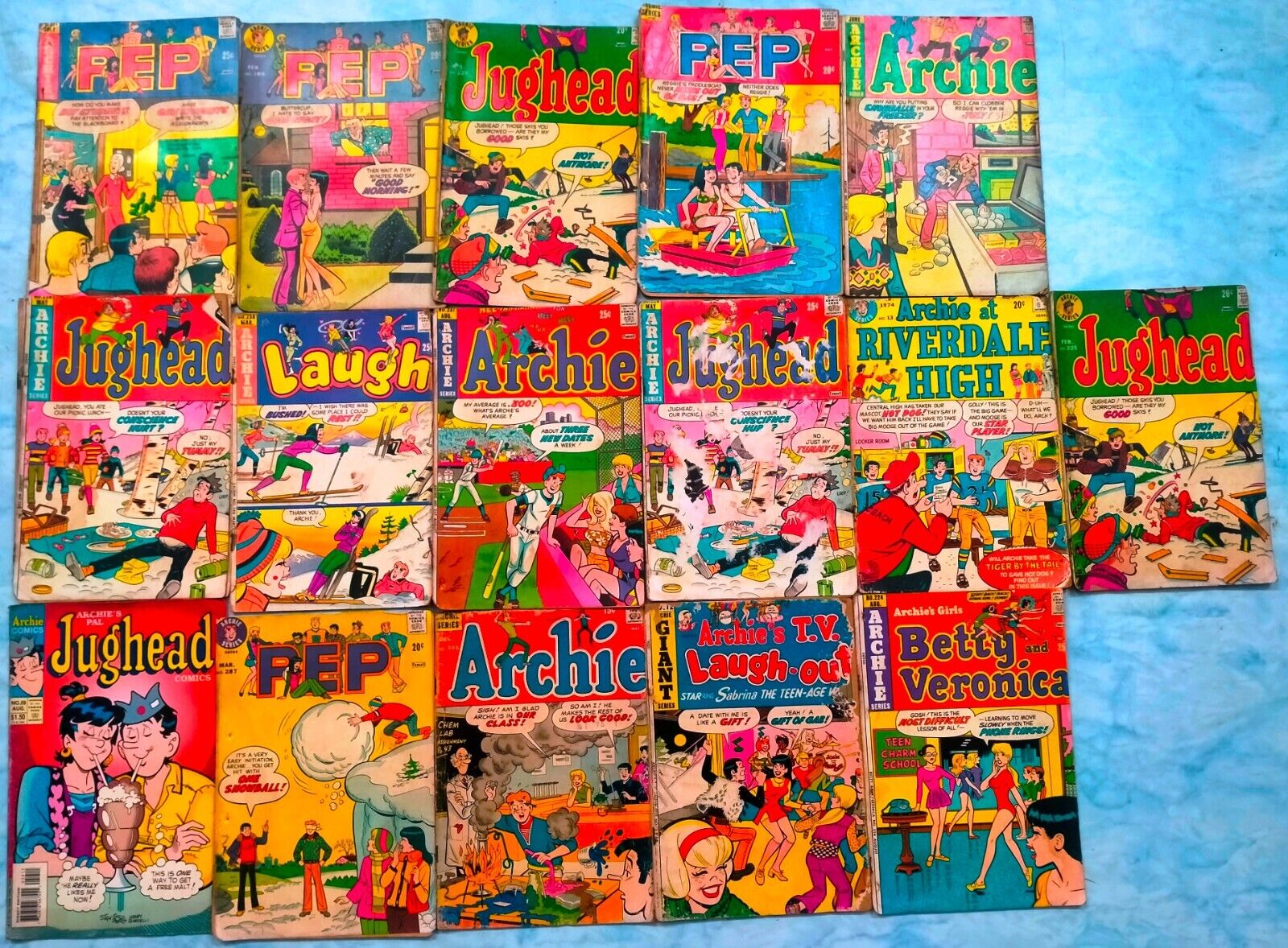 JugHead Pep Archie Riverdale Series English Rare Vintage Comics