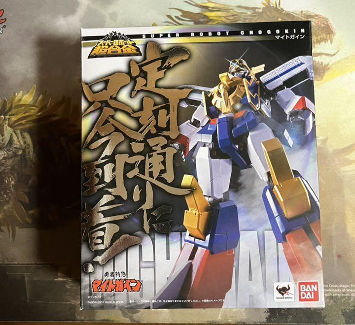 Super Robot Chogokin Might Gaine Figure Brave Express Bandai Japan Import