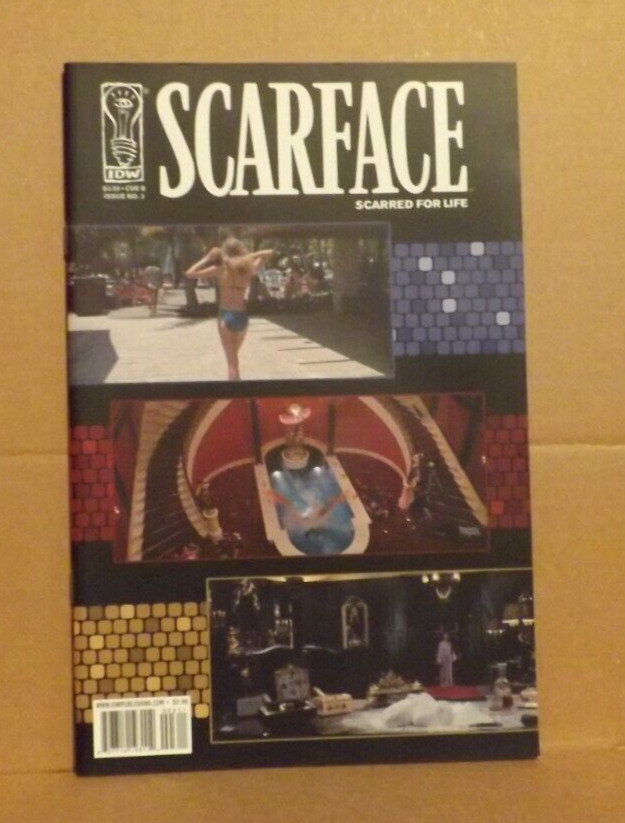 SCARFACE SCARRED FOR LIFE #3 PHOTO COVER B COMIC BOOK IDW 2006
