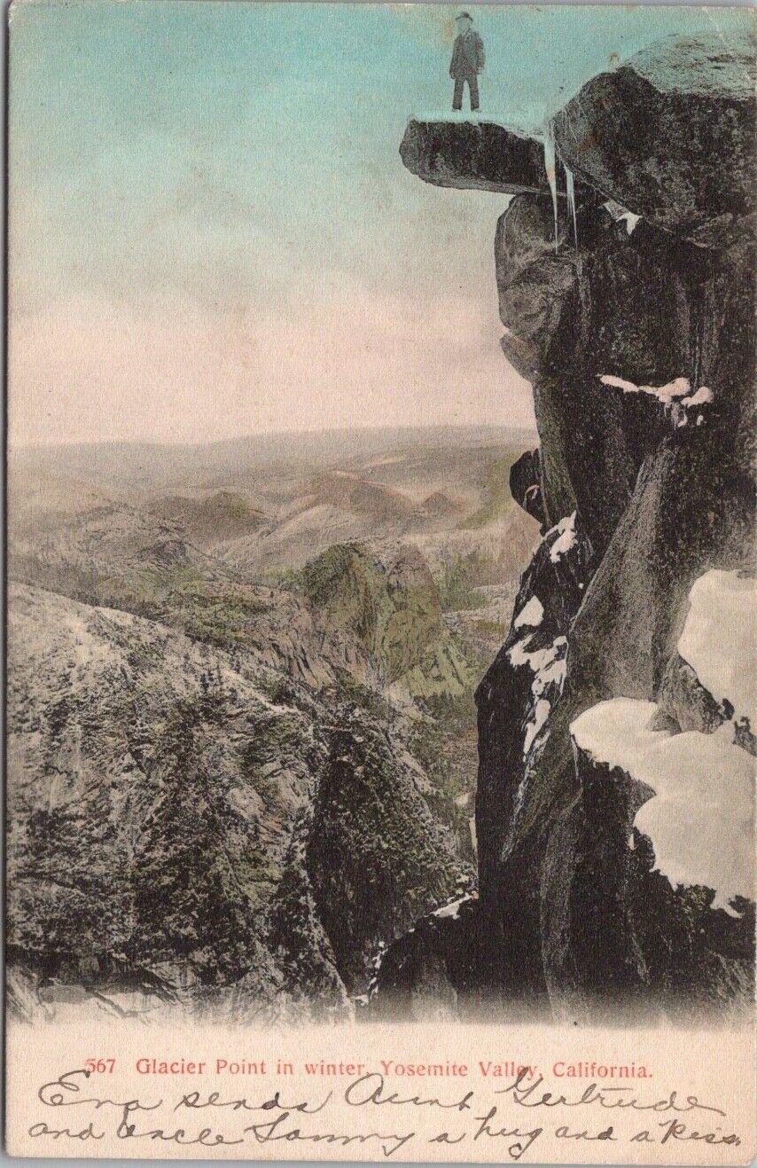 1908 YOSEMITE NATIONAL PARK Cal. Postcard \