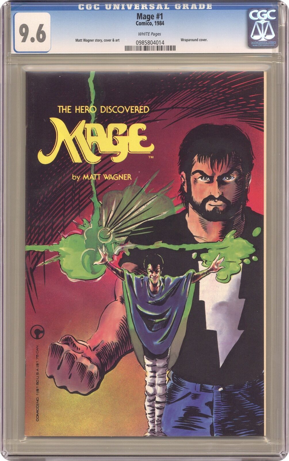 Mage The Hero Discovered #1 CGC 9.6 1984 0985804014