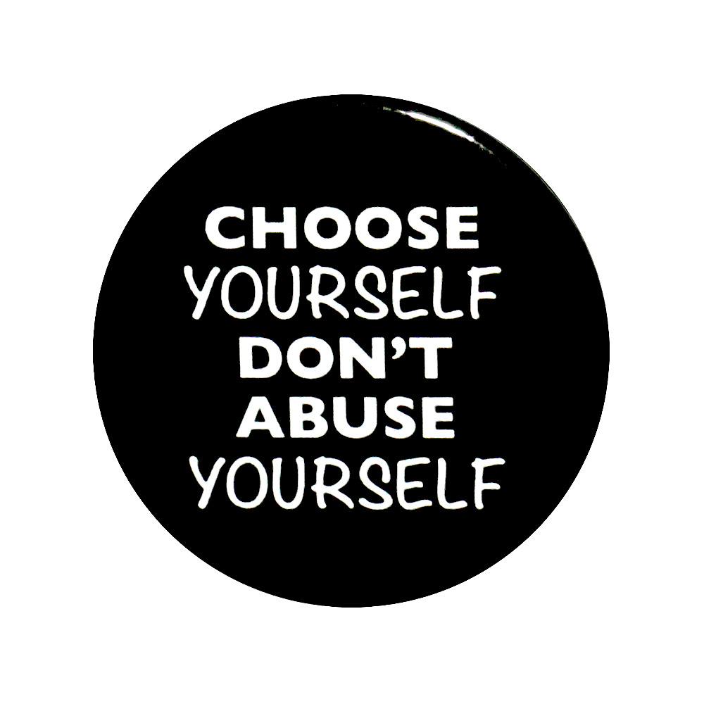 Choose Yourself  1 Inch Pin Button Encouraging Uplifting Positive Gift 115-16-1