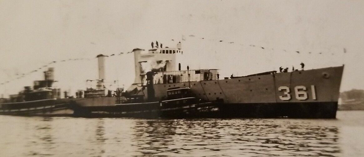 1935 U.S.S. Clark (DD-361) U.S. Navy Military Porter-Class Destroyer Ship Photo