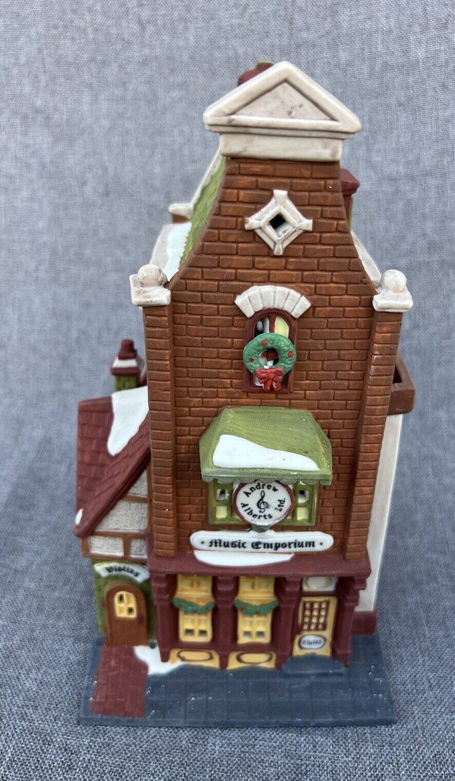 Dept. 56 Heritage Village Collection Music Emporium Christmas In The City Series