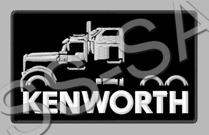 KENWORTH TRUCKS EMBROIDERED PATCH IRON/SEW ON ~4-3/4