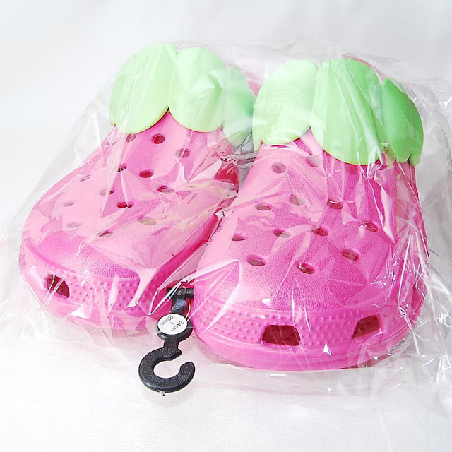 Strawberry Slippers Pink Shoes US Size 7-8 ( 24cm-25cm ) Cute from Japan『 New』