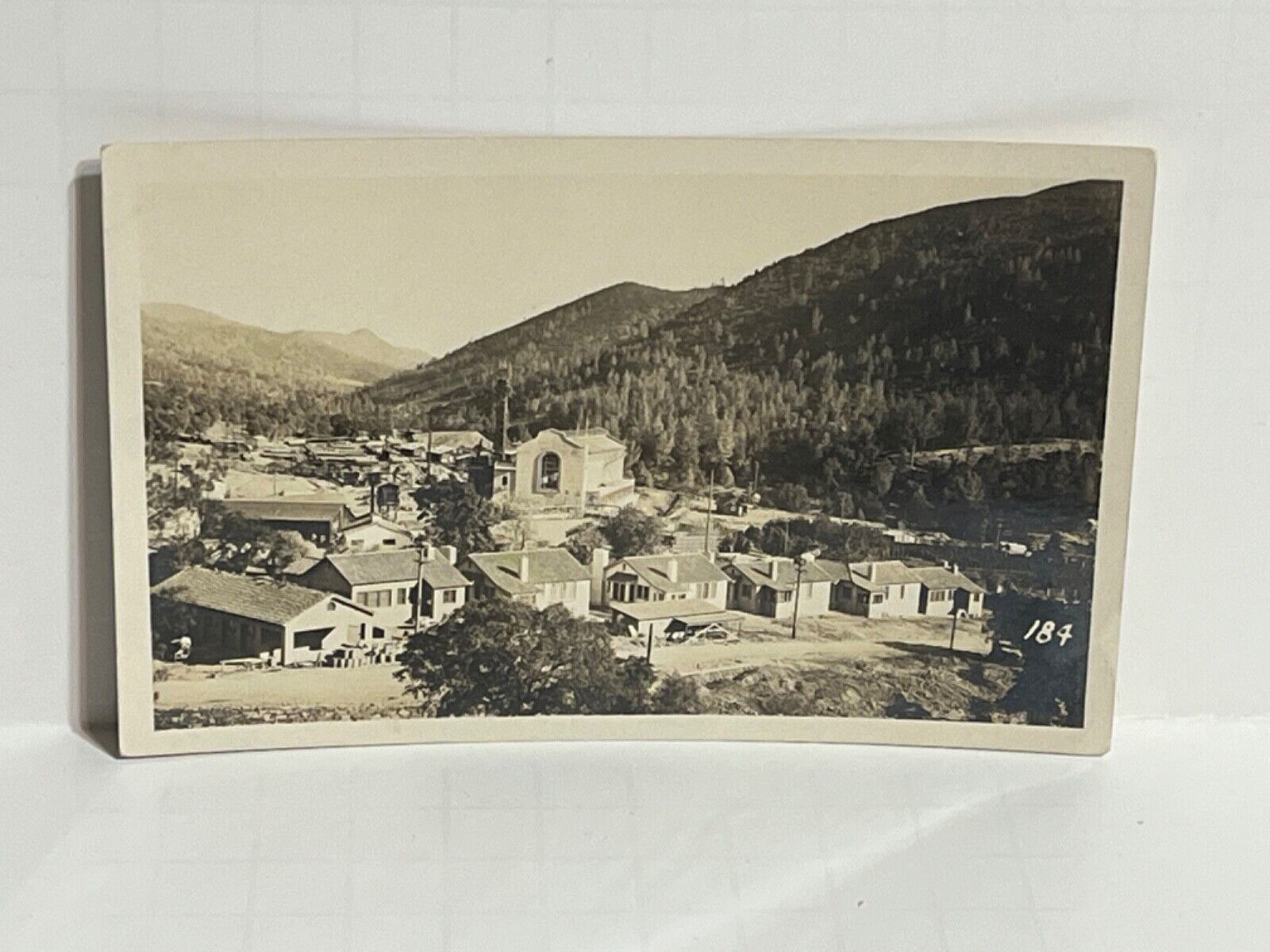 RPPC Postcard Moccasin Creek Power Plant Hetch Hetchy California c1925 Building
