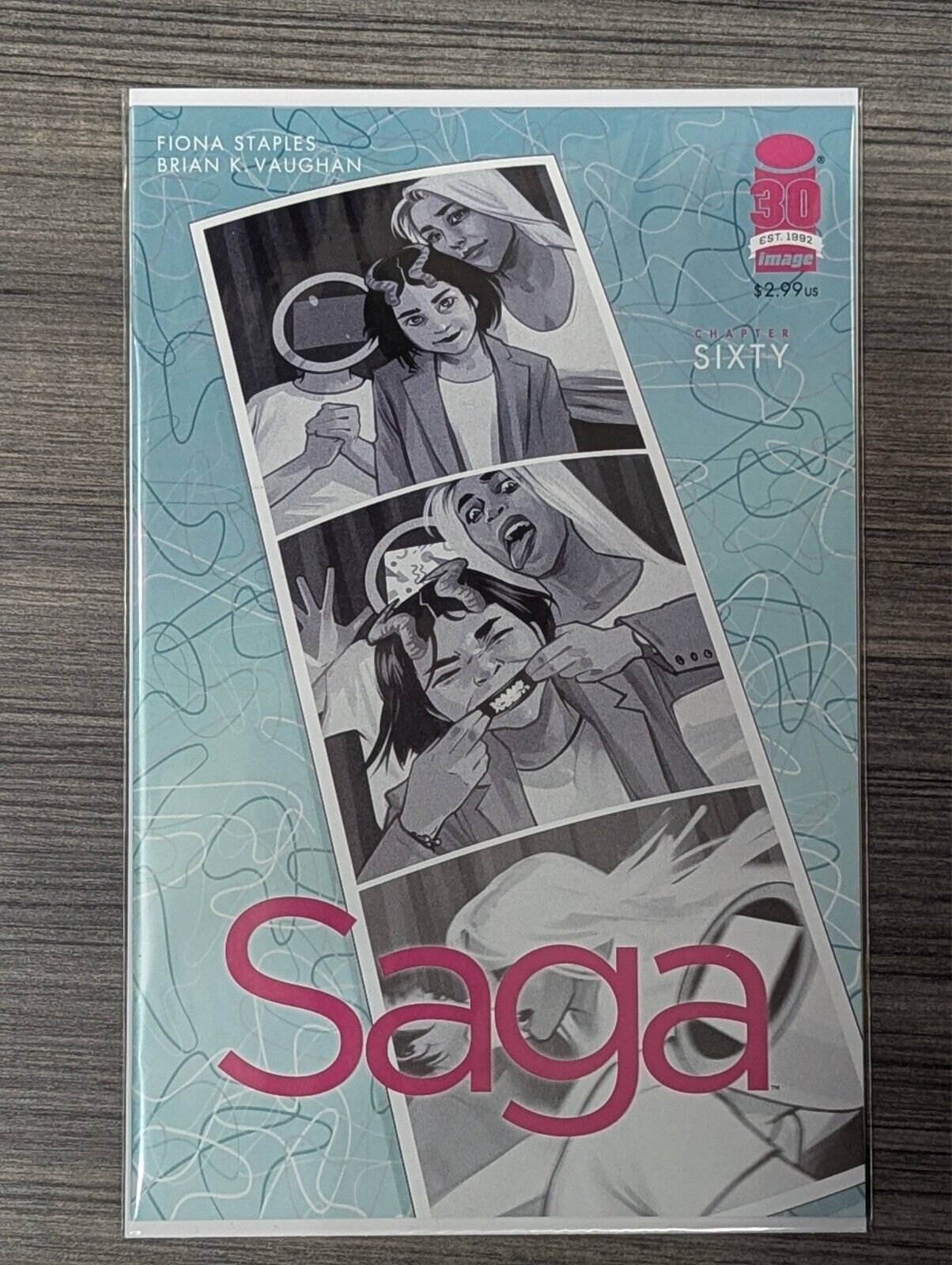 Saga #60 Fiona Staples Cover Brian K. Vaughan Image Comics 2022