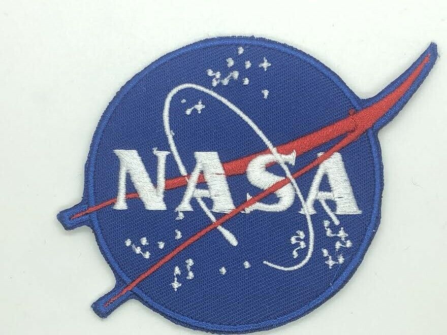NASA Aerospace EMBROIDERED PATCH, IRON ON, 