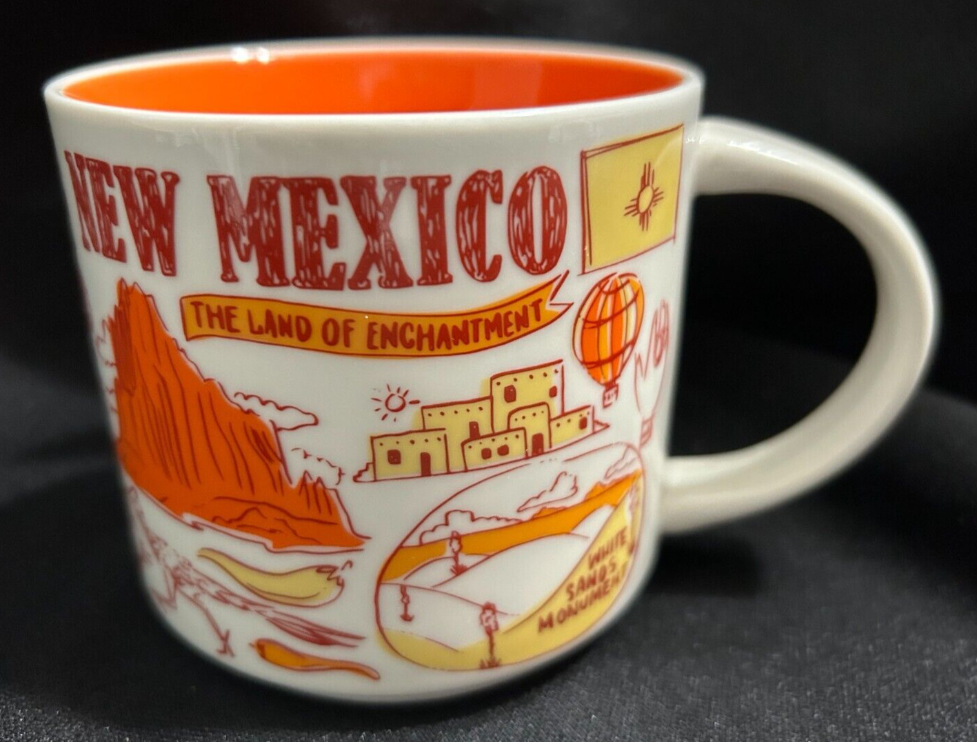 Starbucks New Mexico “Been There” Collection 14oz Coffee Tea Mug 2017