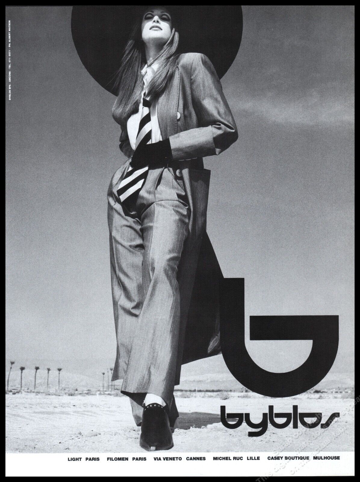 1990\'s BYBLOS High Heels Magazine Print Ad Women Fashion Long Legs shoes -1pg