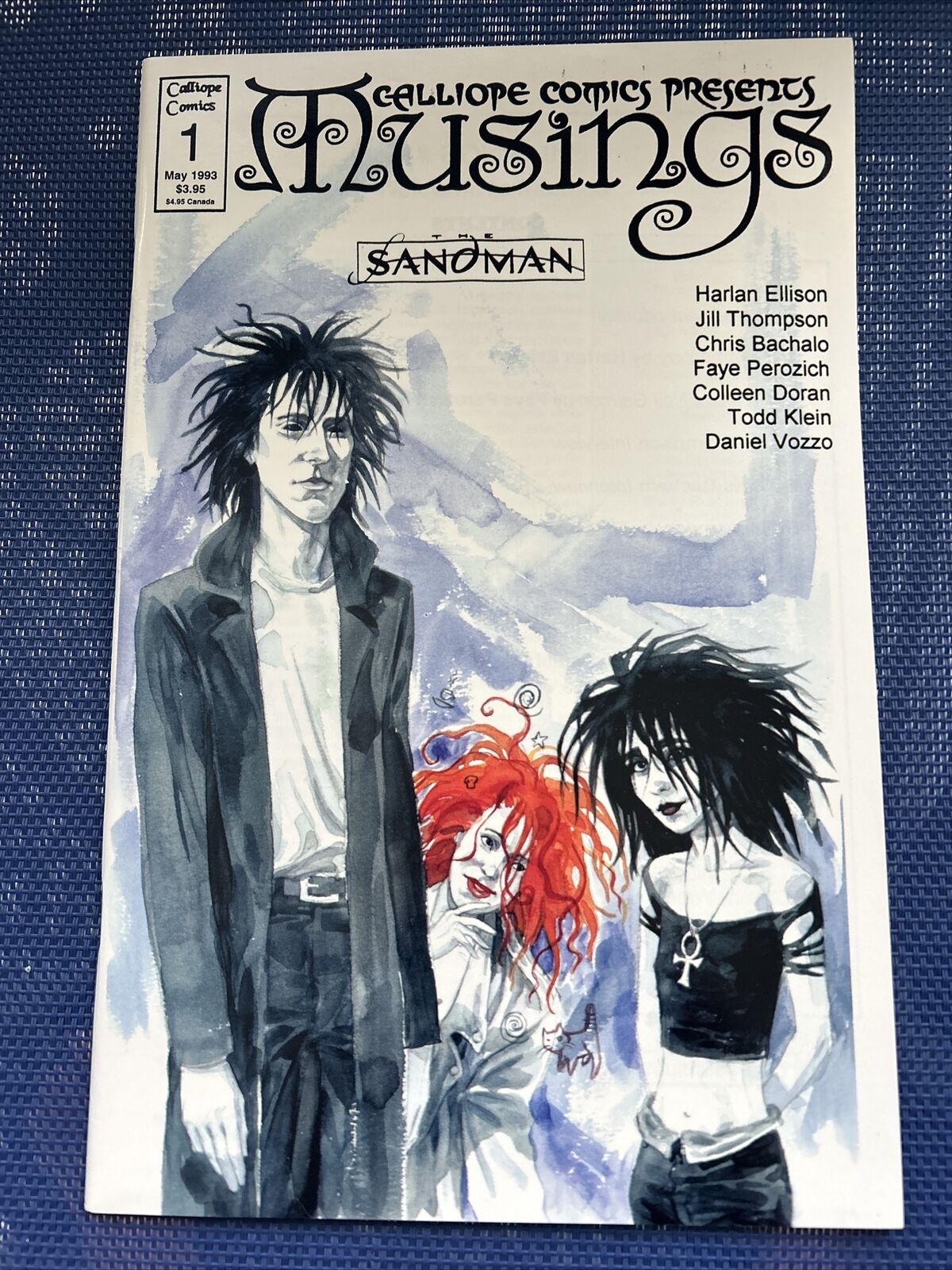 Calliope Comics Presents Musings The Sandman # 1 Comic Book Death 1993
