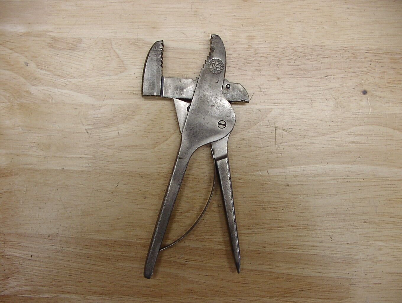 Antique Rare Unusual Kilborn & Bishop Pipe Wrench Pliers,7