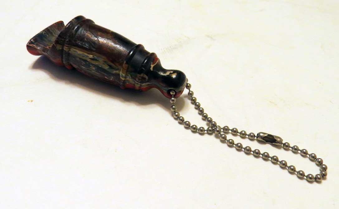 1950s Unusual Marbleized Police-style Whistle