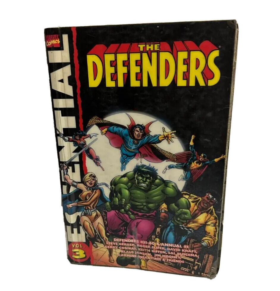 Marvel Comics Essential Vol 3 The Defenders TPB 2007 Damaged