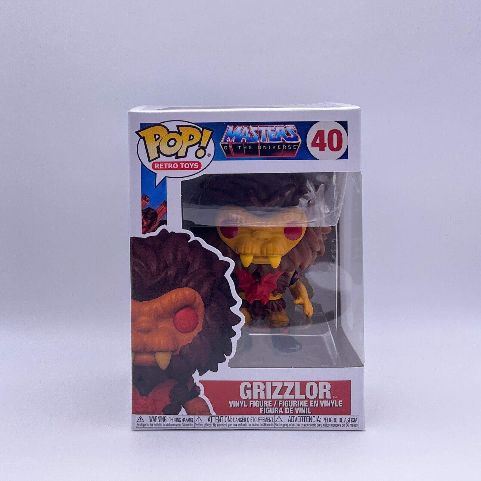 Funko Pop Retro Toys Masters of the Universe: Grizzlor 40 New