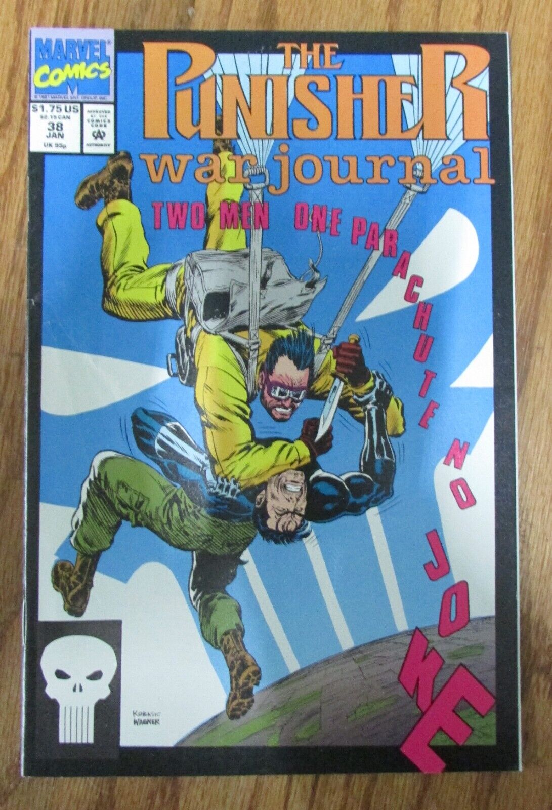 MARVEL COMIC BOOK THE PUNISHER WAR JOURNAL #38 JAN 1995