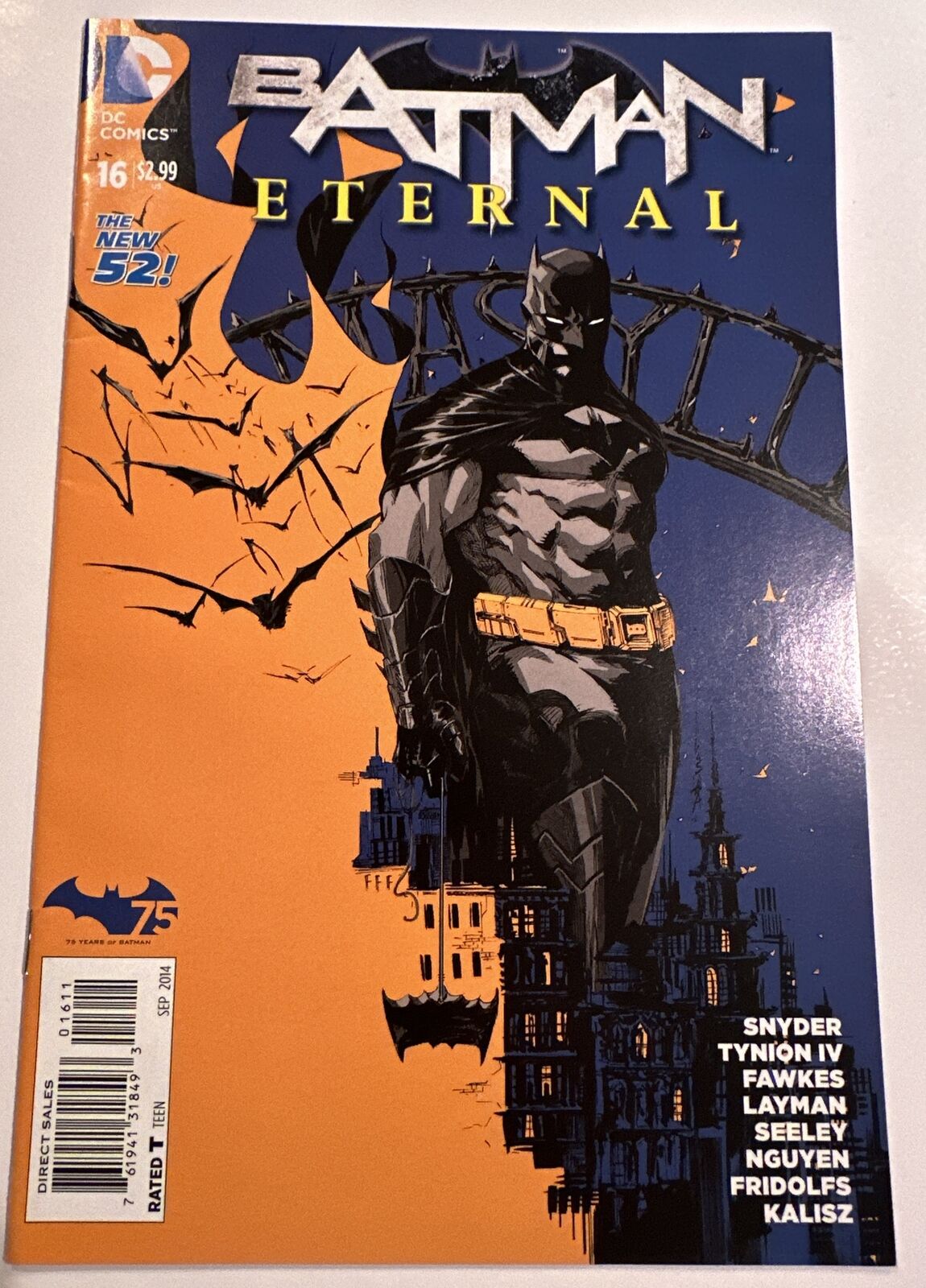 Batman: Eternal #16 Sept. 2014 DC Comics