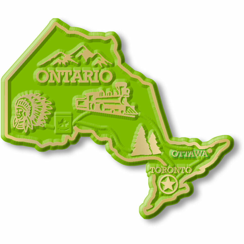 Ontario Province Magnet by Classic Magnets