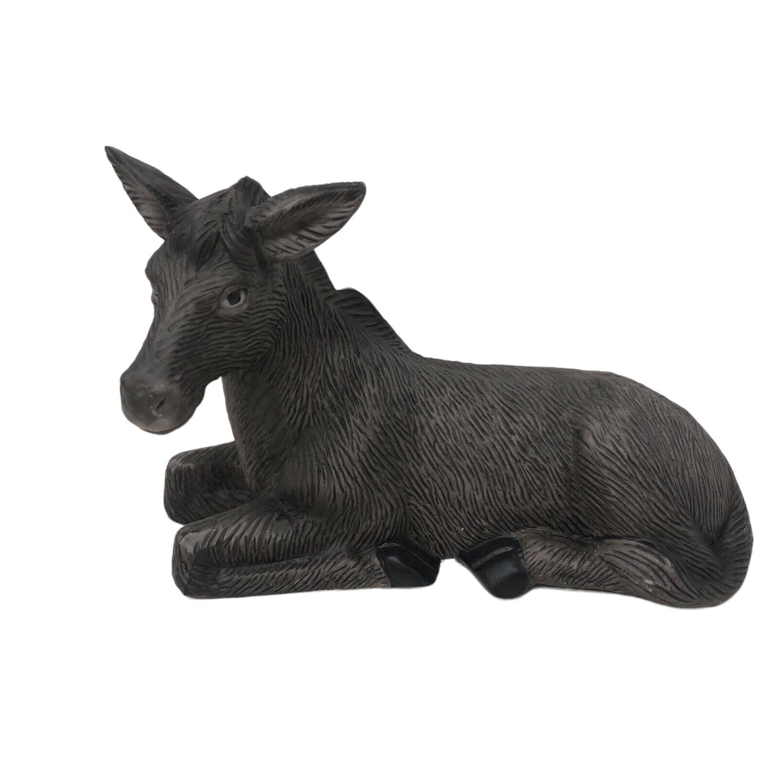 VTG Kirkland Nativity Donkey Burro Figure Figurine Porcelain #75177 Stable 1996