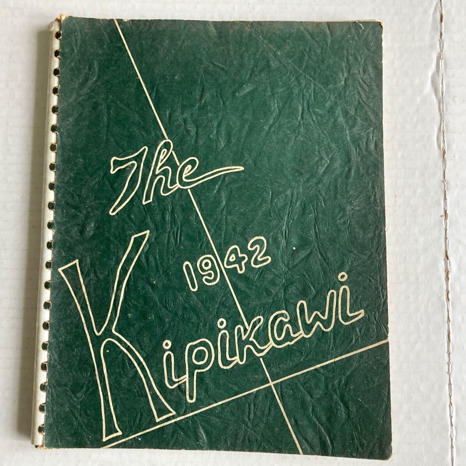 1942 Washington Park High School Kipikawi Yearbook Racine Wisconsin