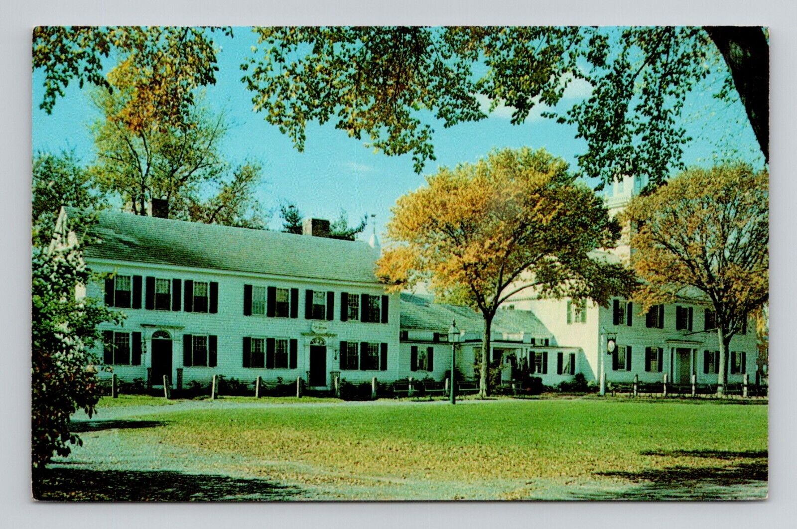 Postcard Old Storrowton Tavern West Springfield Massachusetts, Vintage O1