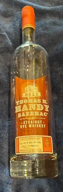 Thomas H. Handy Sazerac Straight Rye Whiskey 750 ml Bottle 2022 130.9 Proof
