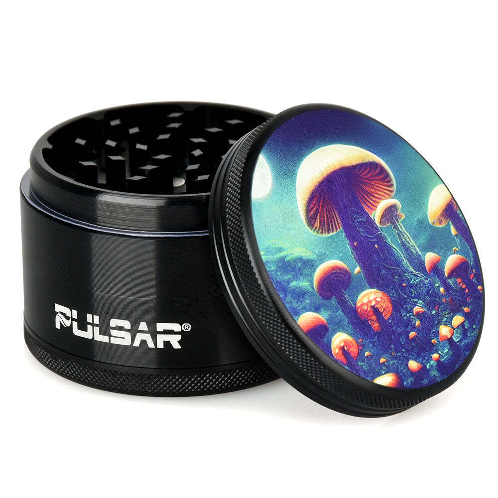 Pulsar Artist Series Metal Grinder - Planet Fungi / 4pc / 2.5\