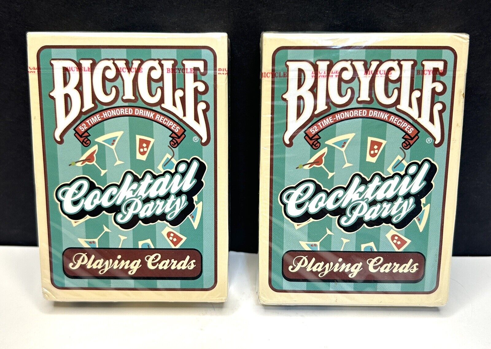 (NEW, SEALED) Bicycle Playing Cards COCKTAIL PARTY #2217 TWO DECKS (2)