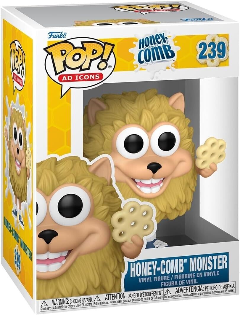 Funko Pop Ad Icons Honey Comb - Monster Figure w/ Protector