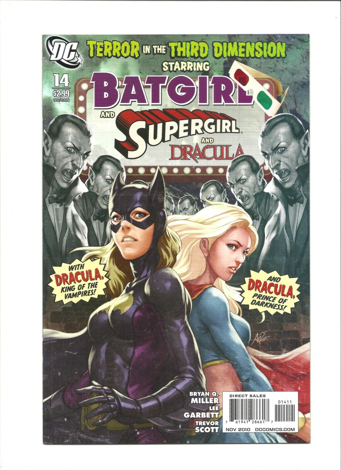 Batgirl # 14 DC Comics (2010) - Stanley 'Artgerm' Lau cover