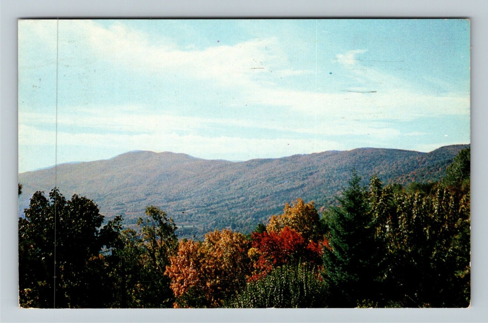 Blue Ridge Mountains VA-Virginia, Mountains, c1959 Vintage Postcard