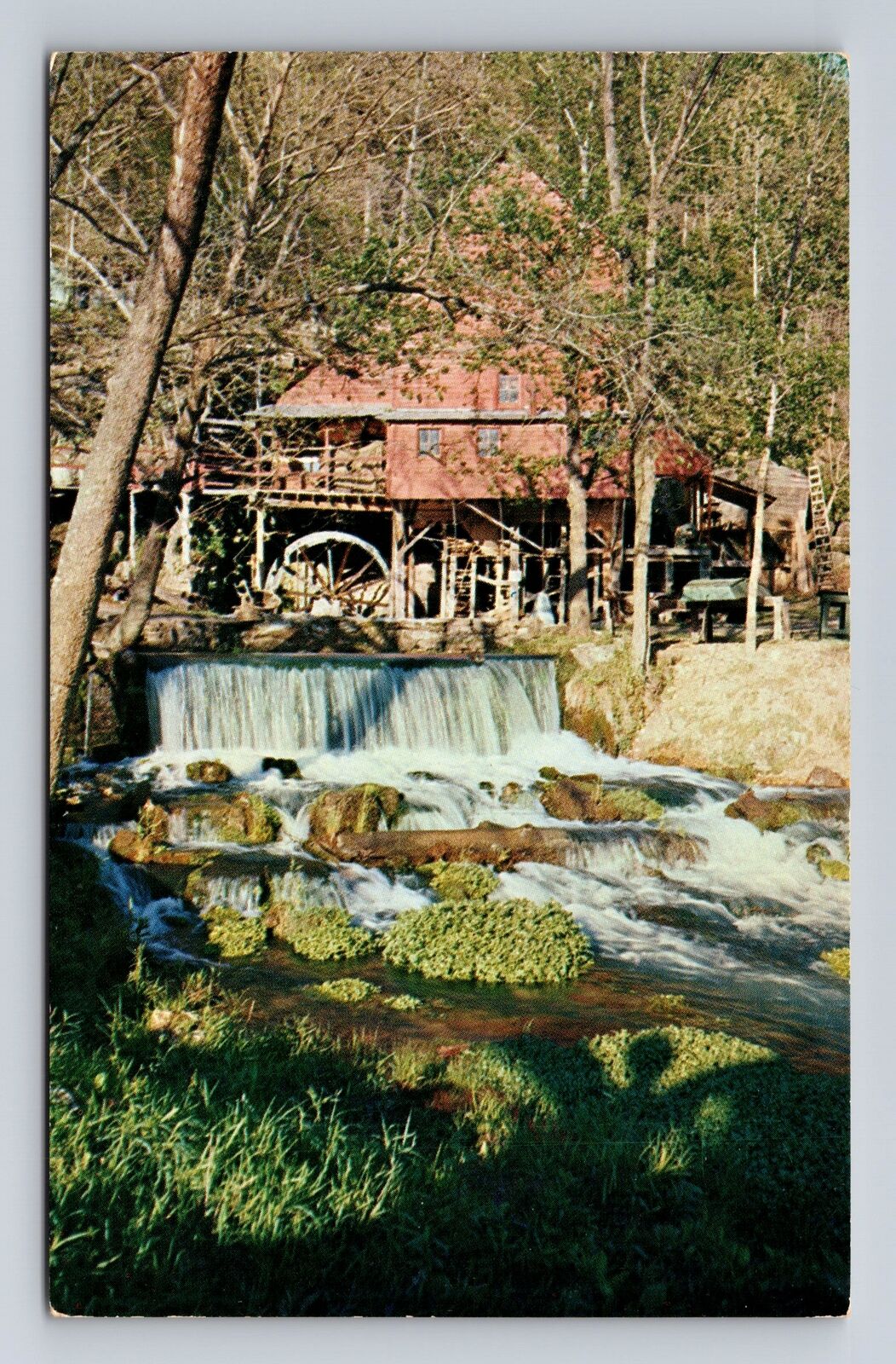 Gainesville MO- Missouri, Aid-Hodgson\'s Mill, Antique, Vintage Souvenir Postcard