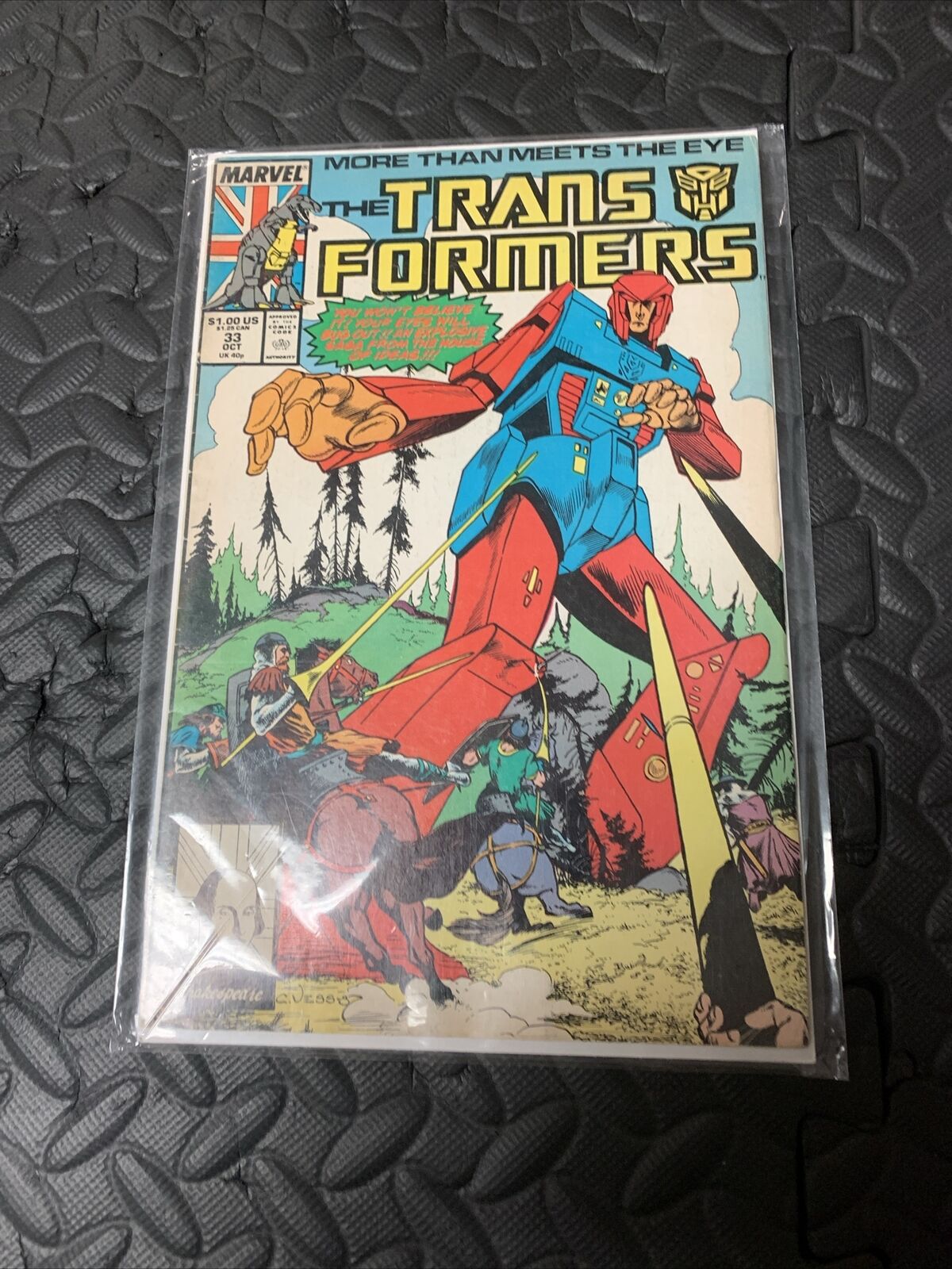 Vintage Transformers 1 Dollar Comic Pair 