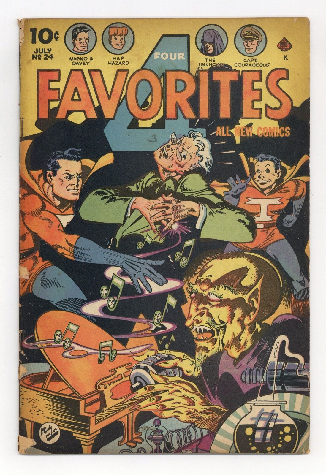 Four Favorites #24 GD/VG 3.0 1946