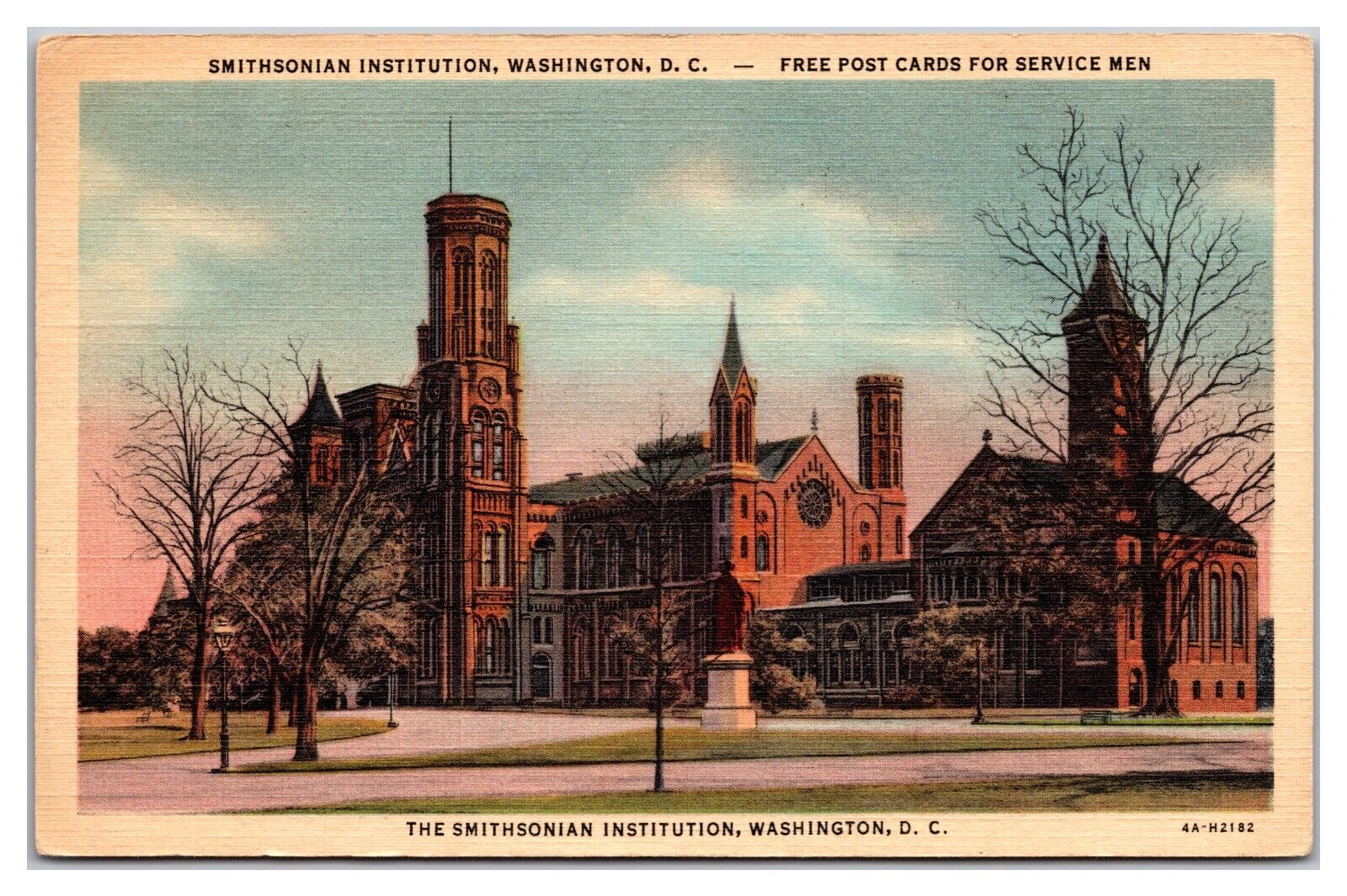 Smithsonian Institution, Washington, D.C. Postcard