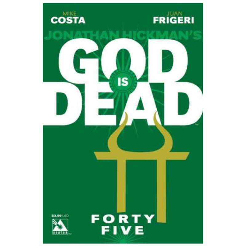 God is Dead #45 in Very Fine condition. Avatar comics [a: