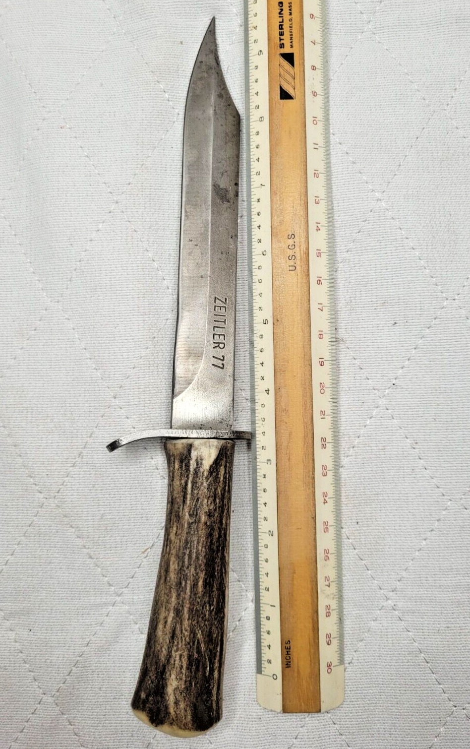 Eickhorn Solingen Zeitler 77 Bayonet Stag Knife Custom