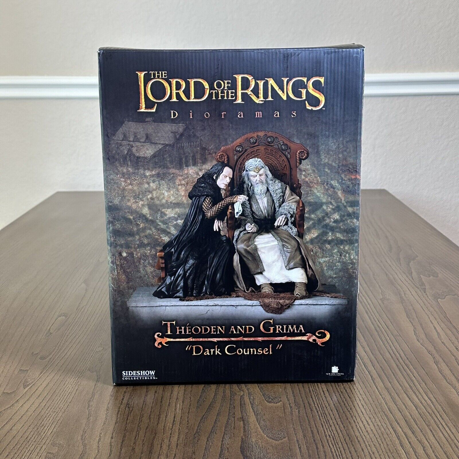 LOTR Dark Counsel – Théoden and Grima (The Lord of the Rings) SIDESHOW STATUE