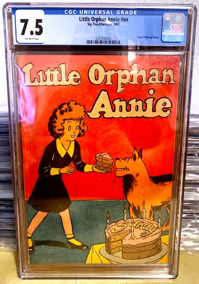 Little Orphan Annie #NN (1947) CGC 7.5 Weather Bird Cereal Promo Rare