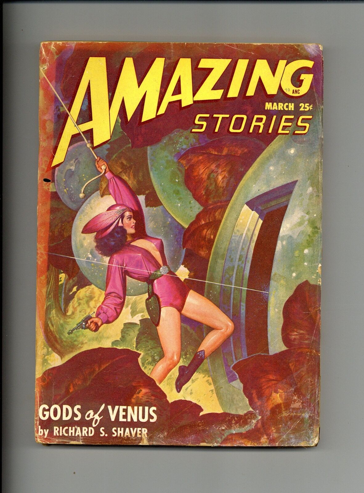 Amazing Stories Pulp Mar 1948 Vol. 22 #3 VG